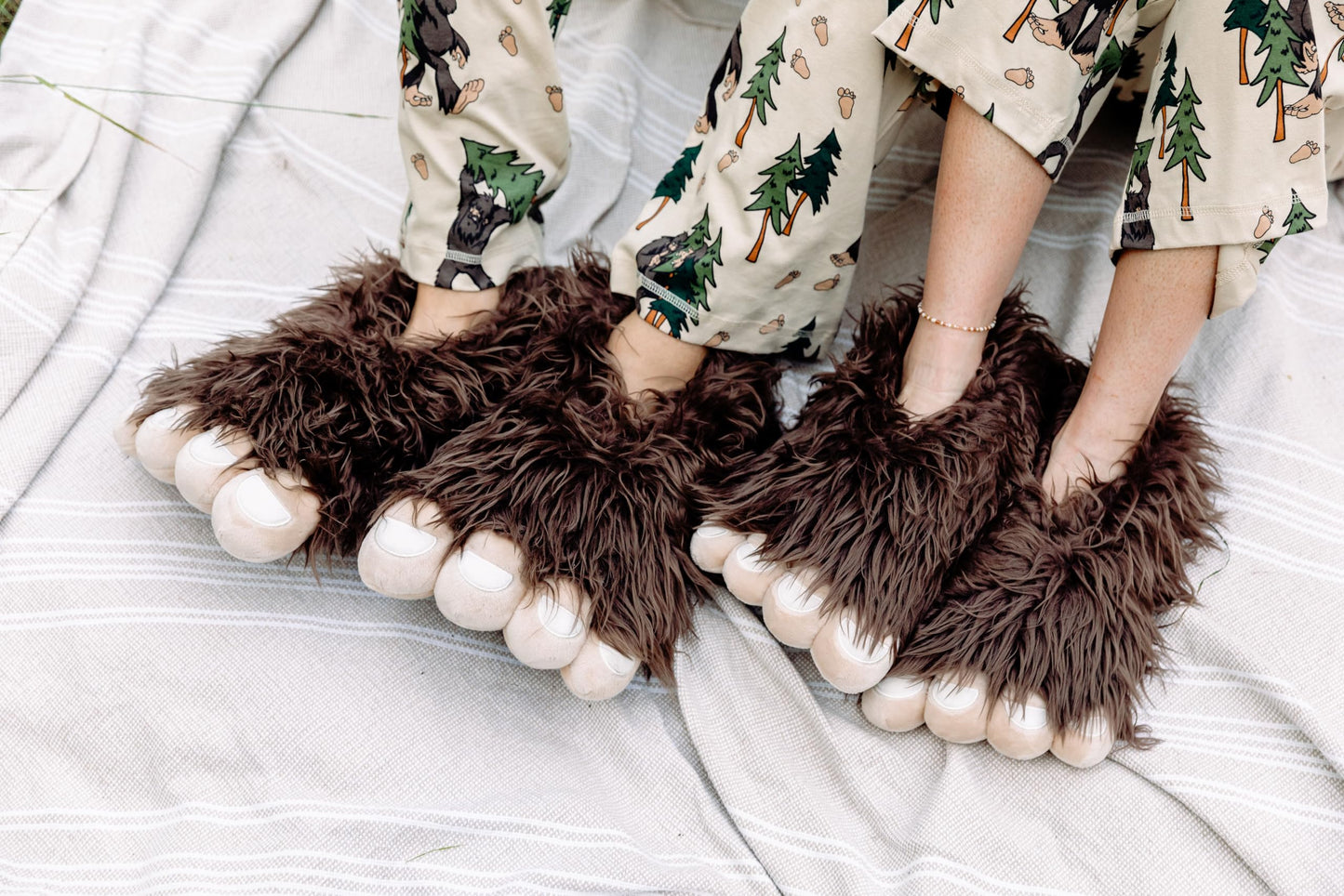 Lazy One Animal Critter Slippers for Kids and Adults, Cute and Cozy Bigfoot Slippers