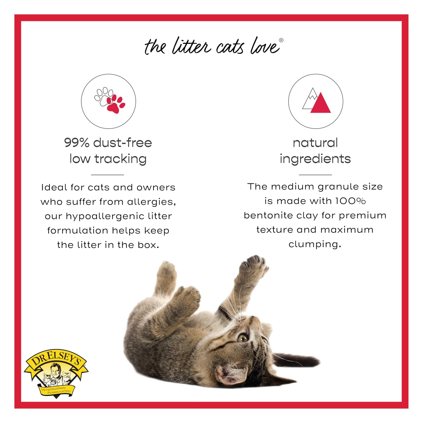 Dr. Elsey's® Cat Attract® Clumping Clay Cat Litter 18-lb. Bag
