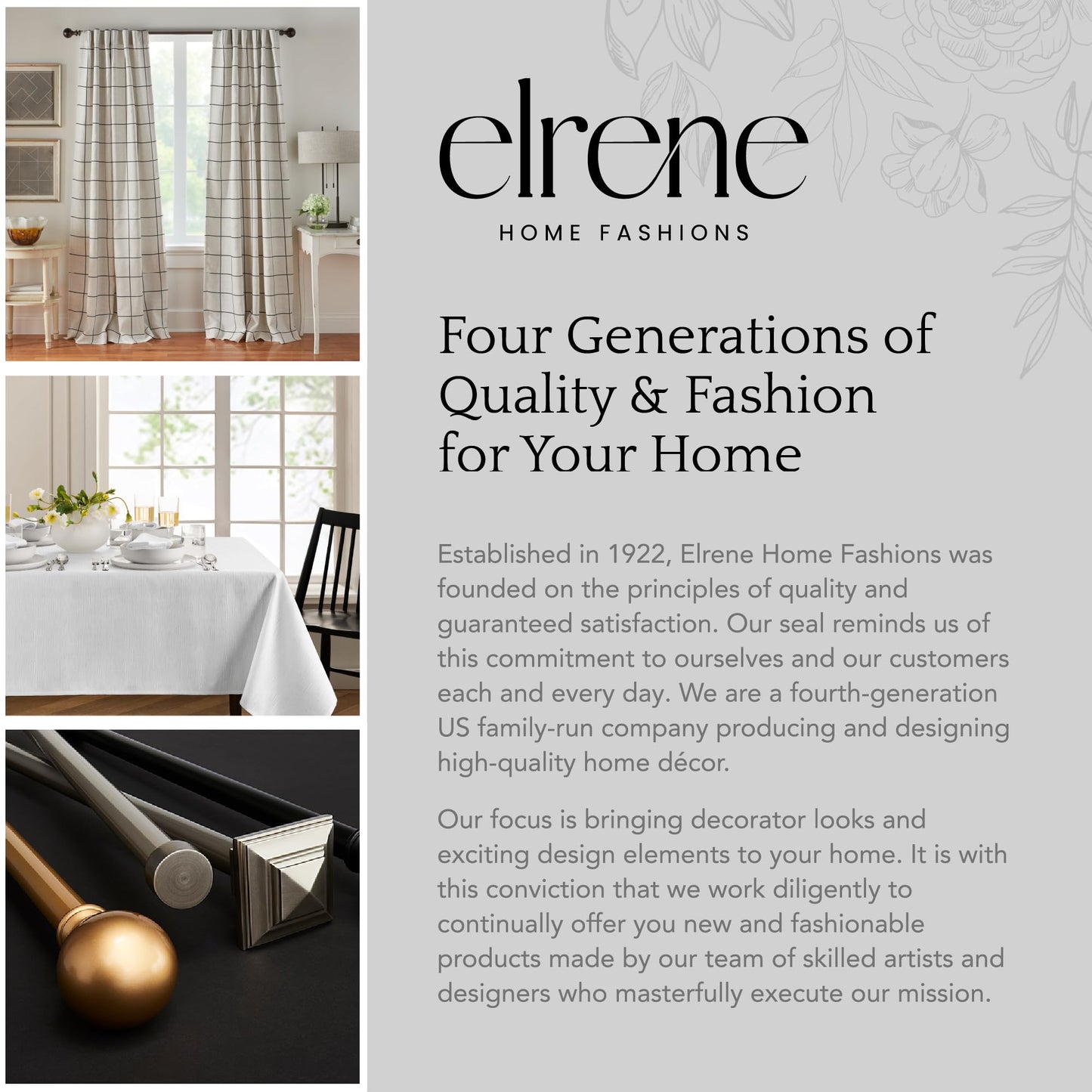 Elrene Home Fashions Laurel Solid Texture Water and Stain Resistant Tablecloth, 70" Round, Sage