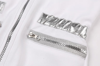 Costumerry Astronaut Costume for Kids Halloween Dress Up Space Birthday Gifts (8-10 Years)