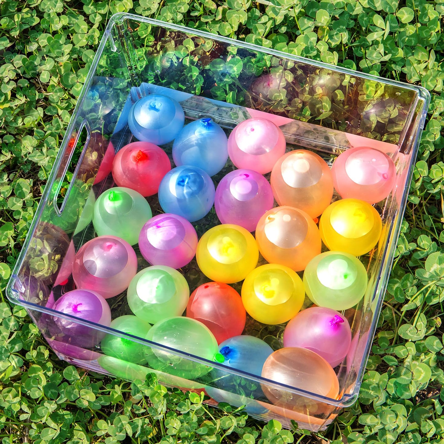 Hibery 2000 Pack Water Balloons with Refill Kits, Latex Water Bomb Balloons Fight Games - Summer Fun for Kids & Adults