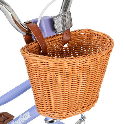 JOYSTAR 12 inch Kids Bike for Toddlers 3-4 Years(33"-41") Girls, Girls Bike with Training Wheels & Basket, Kids' Bicycle Purple