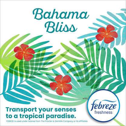 Glad ForceFlex MaxStrength Kitchen Trash Bags, 13 Gal, Bahama Bliss Febreze, 90 Ct (Pack May Vary)