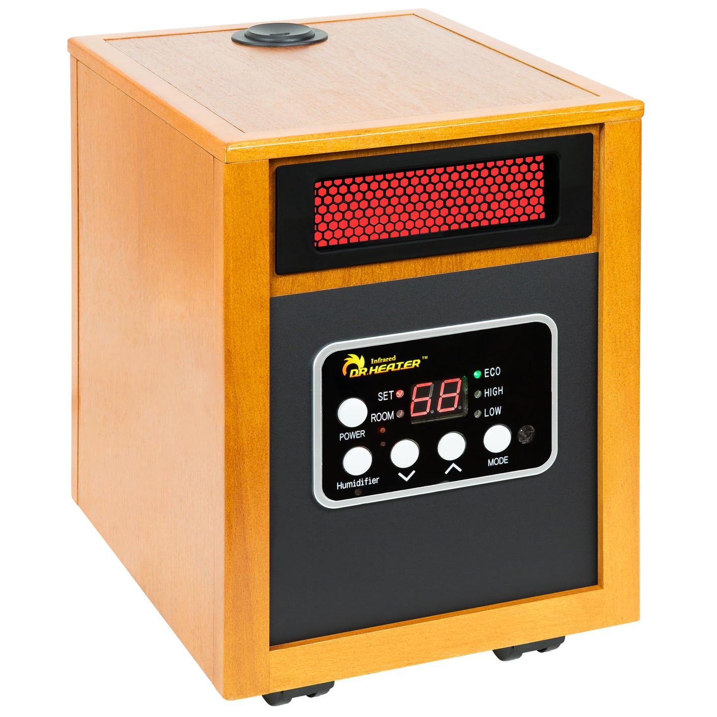 Dr. Infrared Heater Portable Space Heater with Humidifier, 1500-Watt