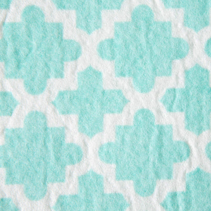 DII Fridge & Shelf Liner Collection Non-Adhesive, Cut to fit, Machine Washable, 12x20, Lattice Aqua Lattice, 2 Piece