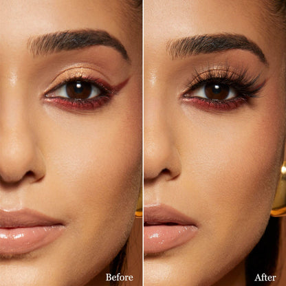 KISS Lash Couture Masterpiece Hand-Woven Faux Mink False Eyelashes, Style ‘Cruise’, 12mm, Easy to Apply, Reusable, Vegan, Cruelty Free, 1 Pair Strip Lashes