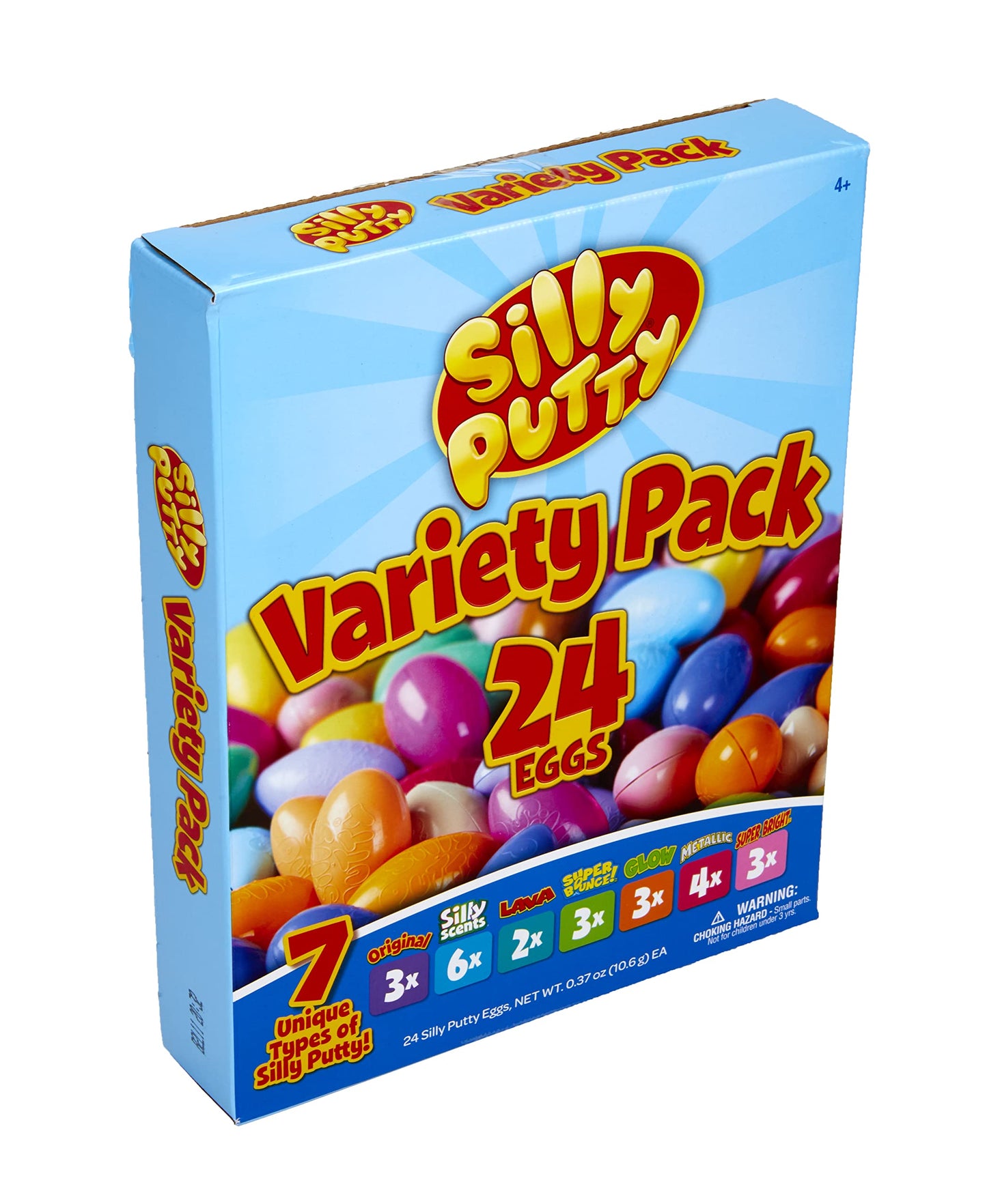 Crayola Silly Putty Bulk Variety Pack (24ct), Fidget Toys for Kids & Adults, Treasure Box Toys for Classrooms, Goodie Bag Stuffers, Back to School Gifts [Amazon Exclusive]