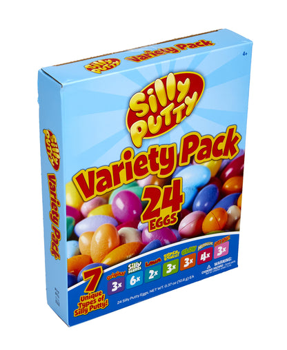 Crayola Silly Putty Bulk Variety Pack (24ct), Fidget Toys for Kids & Adults, Treasure Box Toys for Classrooms, Goodie Bag Stuffers, Back to School Gifts [Amazon Exclusive]