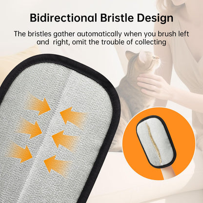 INABULETWO 1 Pcs Pet Hair Removal Gloves Brush, Reusable Cat Dog Electrostatic Hair Remover Grooming Glove Tool