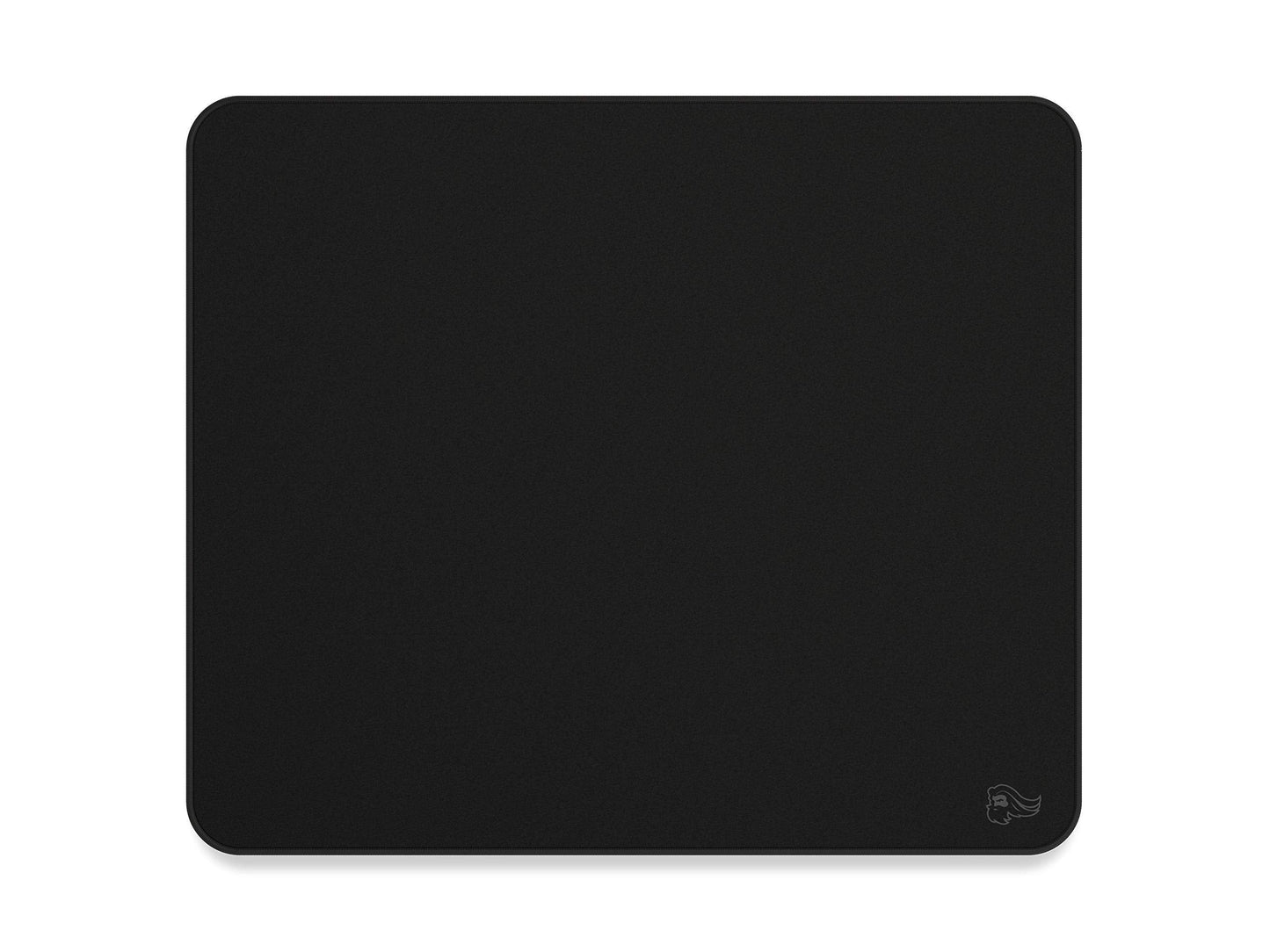 Glorious Large Gaming Mouse Mat/Pad - Stealth Edition - Stitched Edges, Black Cloth Mousepad | 11"x13" (G-L-Stealth)