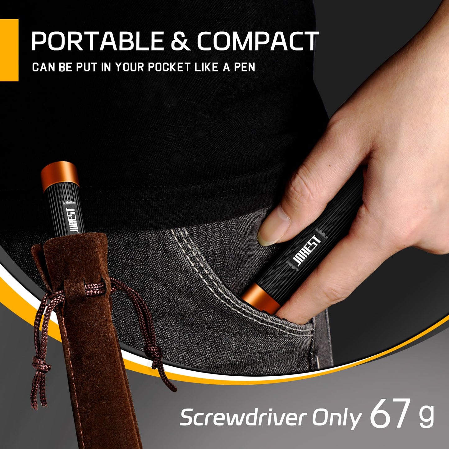 JOREST 32-In-1 Small Precision Screwdriver Set Magnetic, Valentines Day Gifts Gadgets Gifts for Men Him, Multi Bit Mini Repair Tool Kit with Torx for Electronic, Glasses, PS5/4, Camera, Phone, Laptop