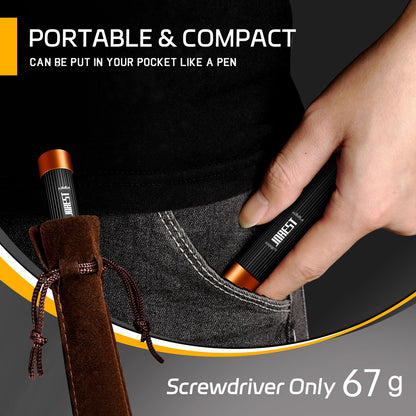 JOREST 32-In-1 Small Precision Screwdriver Set Magnetic, Valentines Day Gifts Gadgets Gifts for Men Him, Multi Bit Mini Repair Tool Kit with Torx for Electronic, Glasses, PS5/4, Camera, Phone, Laptop