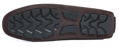 Go Tour New Mens Casual Loafers Moccasins Slip On Driving Shoes Brown 10.5/45