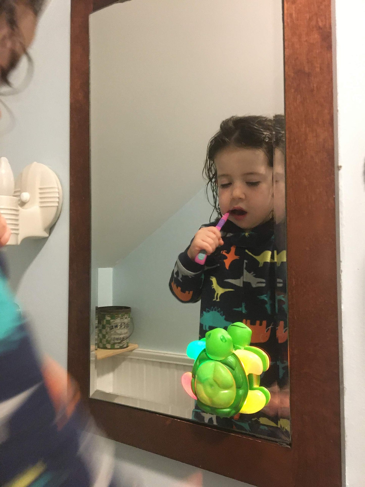 Kids Toothbrush Timer Light Up 30 Sec Turtle Flippers 2 Min Game