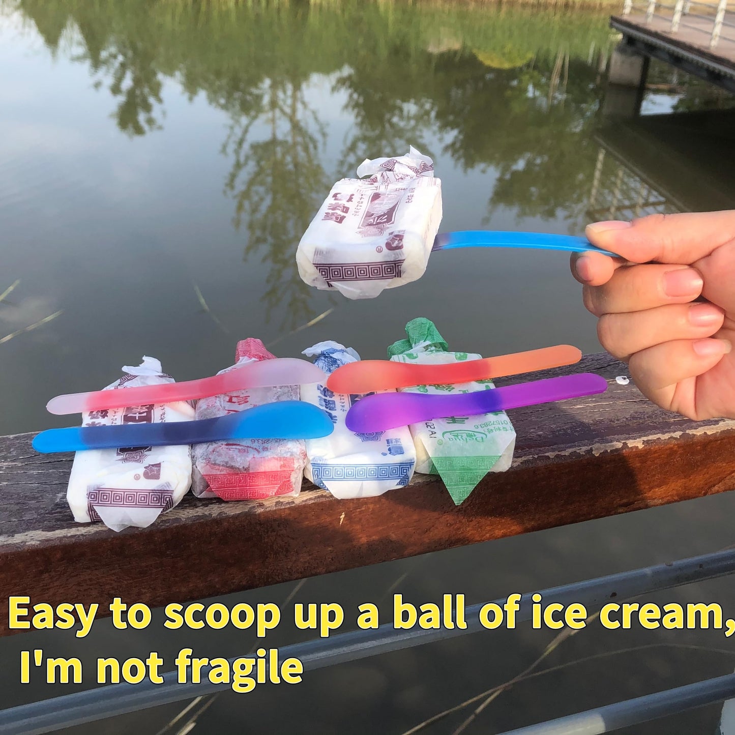 40 Color-Changing Dessert Spoons -Birthday Celebration Spoons-Great for Parties-Reusable-Individually Wrapped!