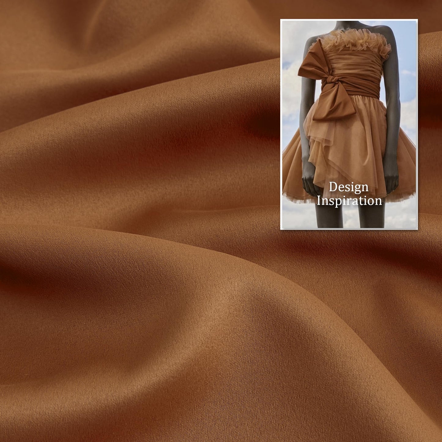 DUALIFE Blackout Curtains 90 Inches Long Sleek Narrow Curtains for Small Window Laundry Office Fall Luxury Decor Doorway Curtain Panels(2 Panels, Dark Oak Golden Brown, W34 x L90)