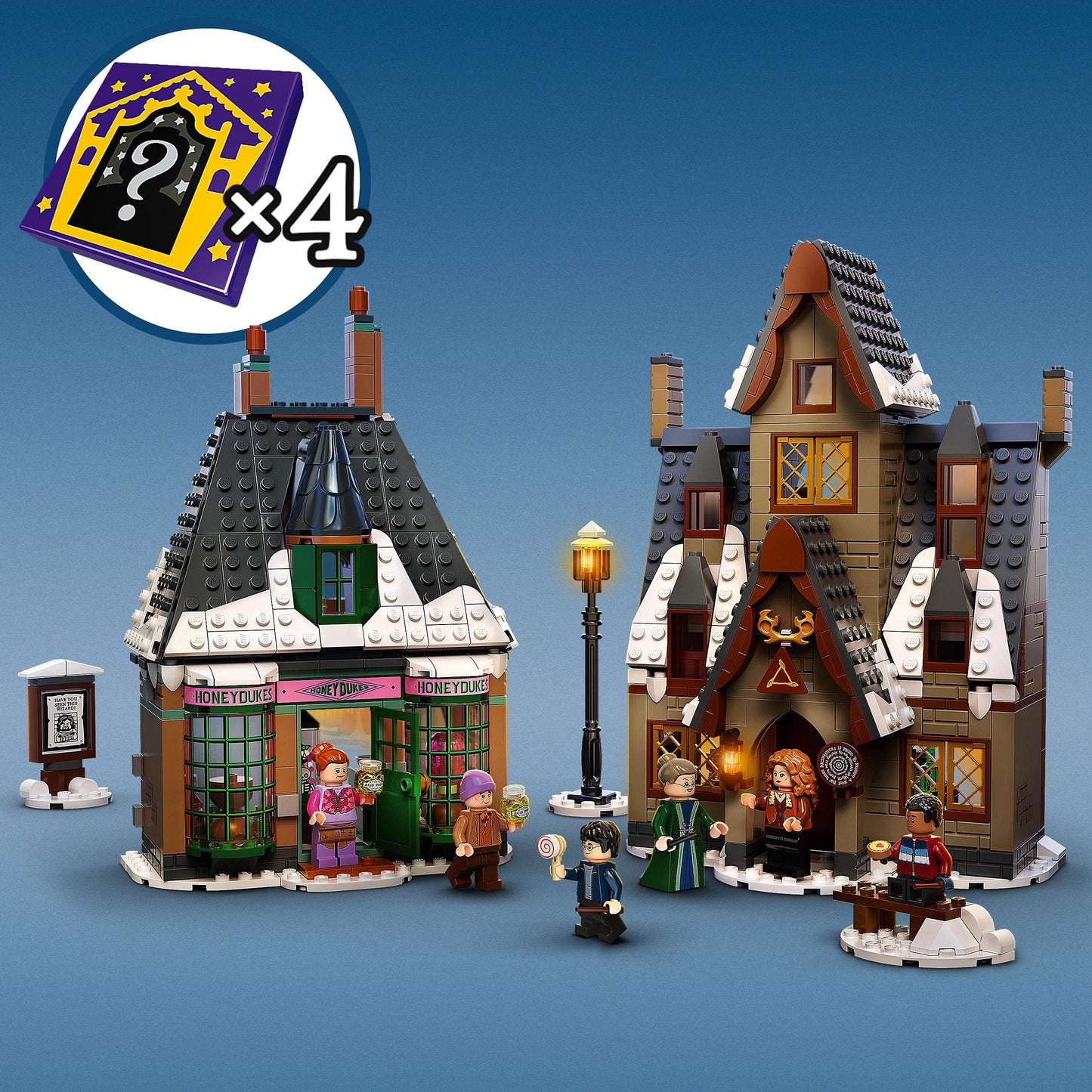 LEGO® Harry Potter™ Hogsmeade™ Village Visit 76388 Building Kit with Honeydukes™ Store and The Three Broomsticks Pub