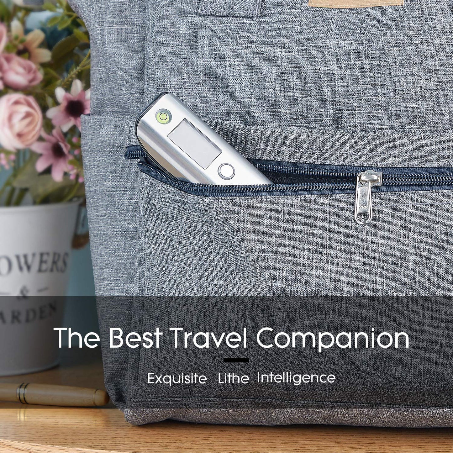 Digital Luggage Scale, WGGE Travel Luggage Weight Scale, Max 110lbs/50kg Baggage Scale with Backlit LCD Display