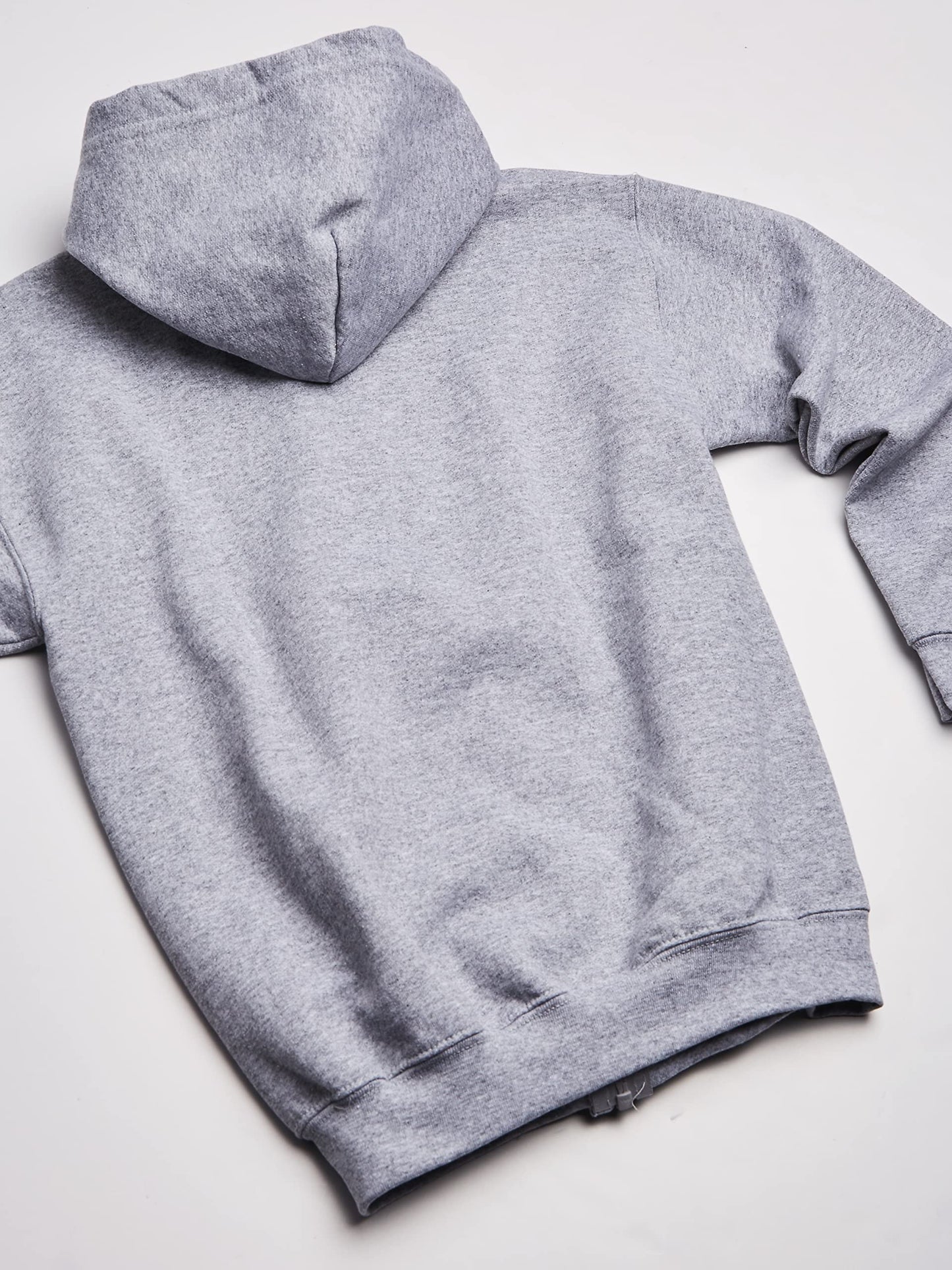 Gildan Youth Full Zip Hoodie Sweatshirt, Style G18600B, Sport Grey, Small