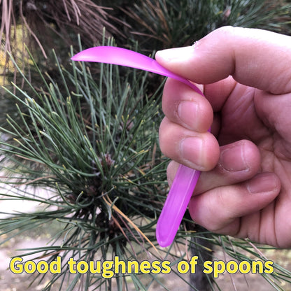 40 Color-Changing Dessert Spoons -Birthday Celebration Spoons-Great for Parties-Reusable-Individually Wrapped!