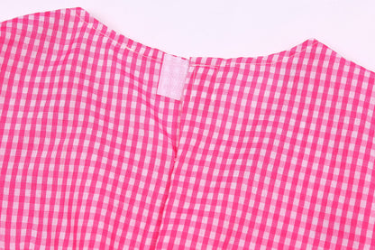 Ekoropshop Cowgirl Costume for girls West Cowgirl Halloween Outfit Dress with Pink Cowboy Hat-L