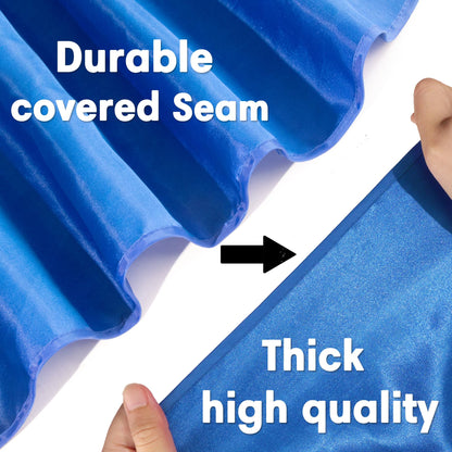 D.Q.Z Superhero-Capes and Masks for Adults Bulk Women Men Halloween Super-Hero Costume Spirit Party,14 Pack (Blue)