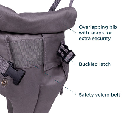 Jolly Jumper *Elite* Safari Print Saddle - The Original Jolly Jumper with Stand. Trusted by Parents to Provide Fun for Babies and to Create Cherished Memories for Families for Over 75 Years.