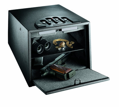 GunVault MultiVault - 2-Gun Quick Access Gun Safe for Pistols with Patented No-Eyes® Keypad