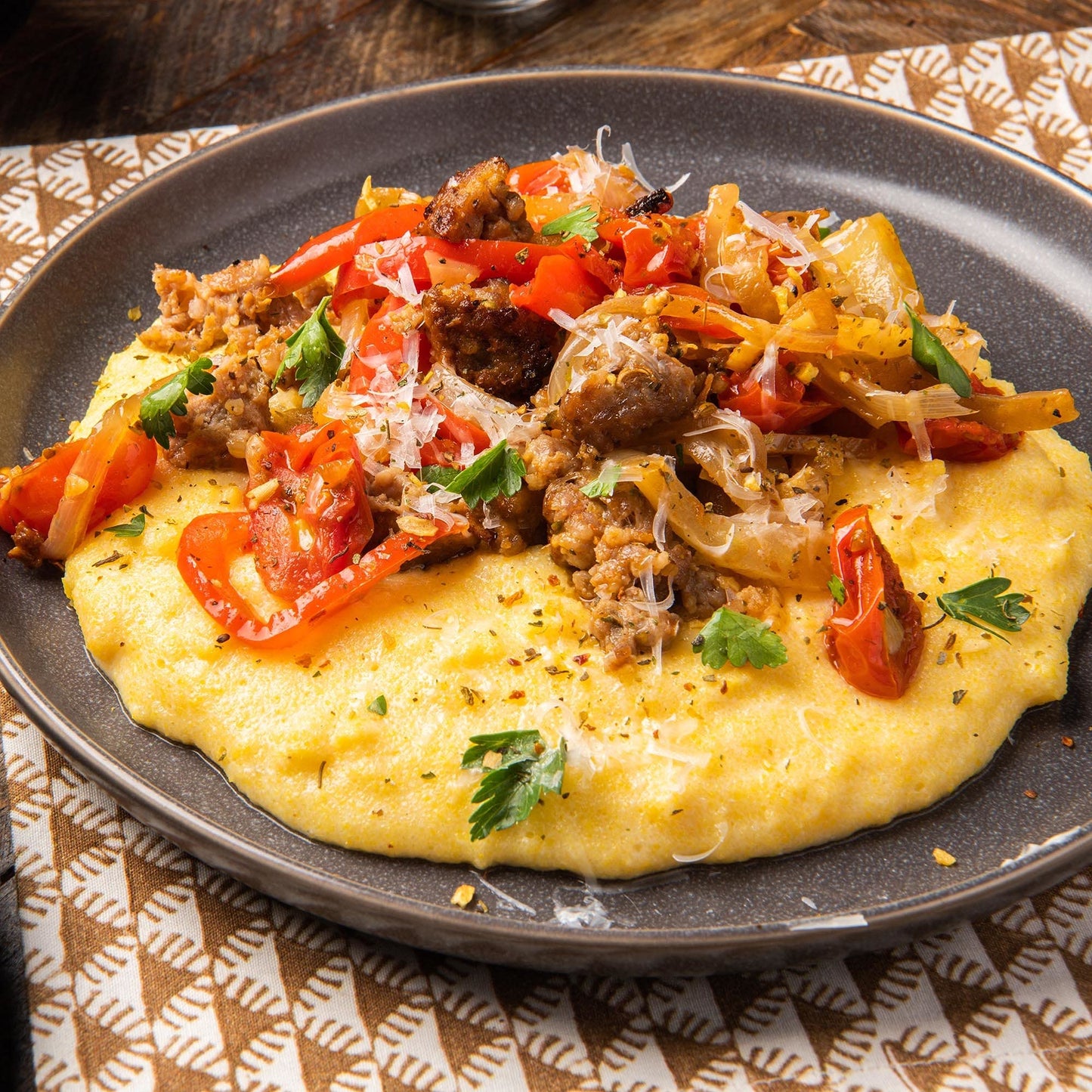 McCormick Gourmet Two Tier Chrome 16 Piece Organic Spice Rack Organizer with Spices Included, 15.41 oz