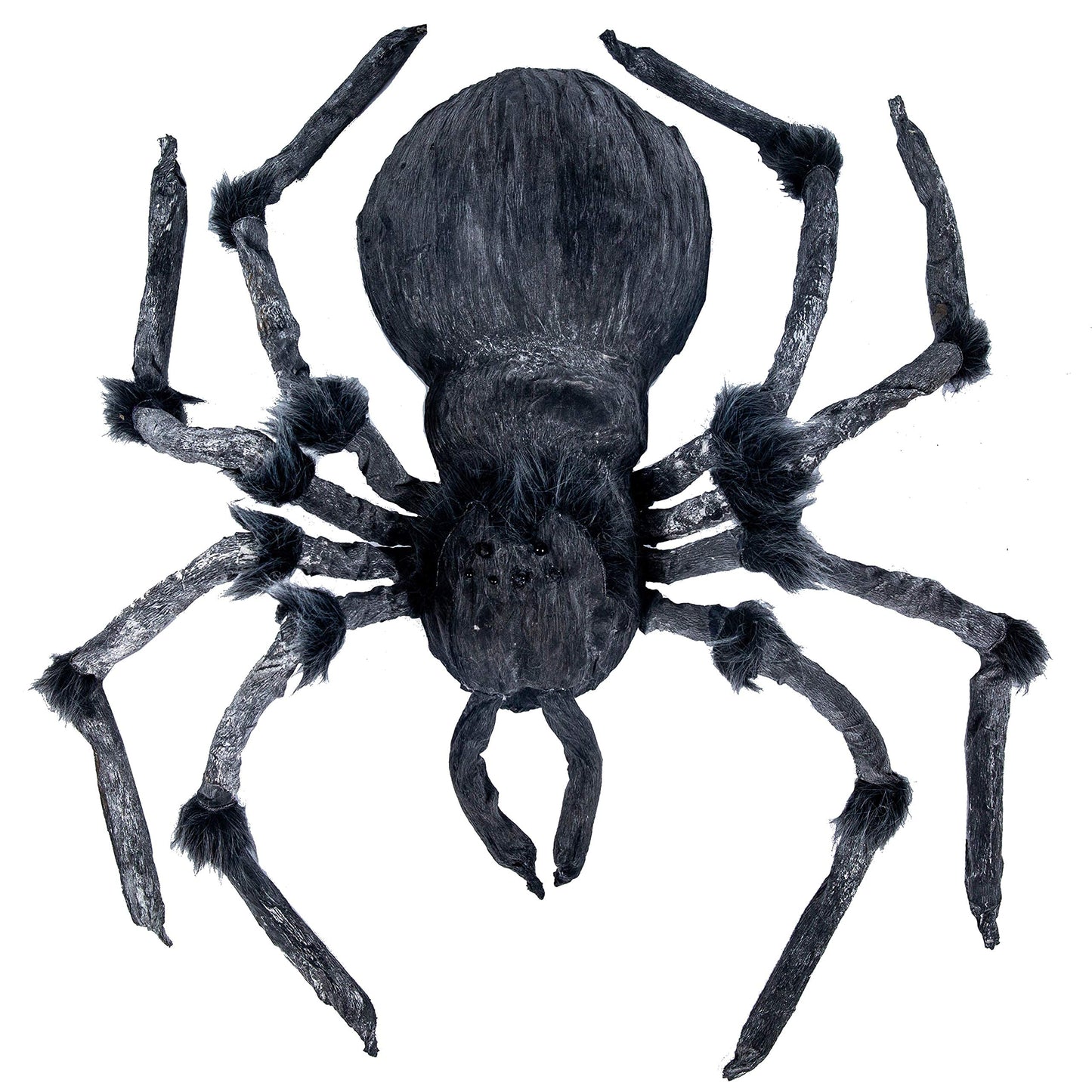 JOYIN Halloween Outdoor Decorations Giant Spider, 45” Scary Large Spider Halloween Decor Outside, Indoor Party Supplies, Yard Lawn Garden Haunted House Prop