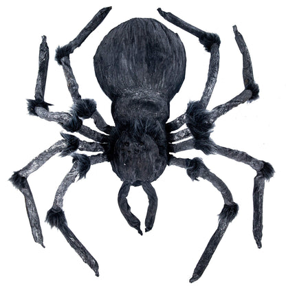 JOYIN Halloween Outdoor Decorations Giant Spider, 45” Scary Large Spider Halloween Decor Outside, Indoor Party Supplies, Yard Lawn Garden Haunted House Prop