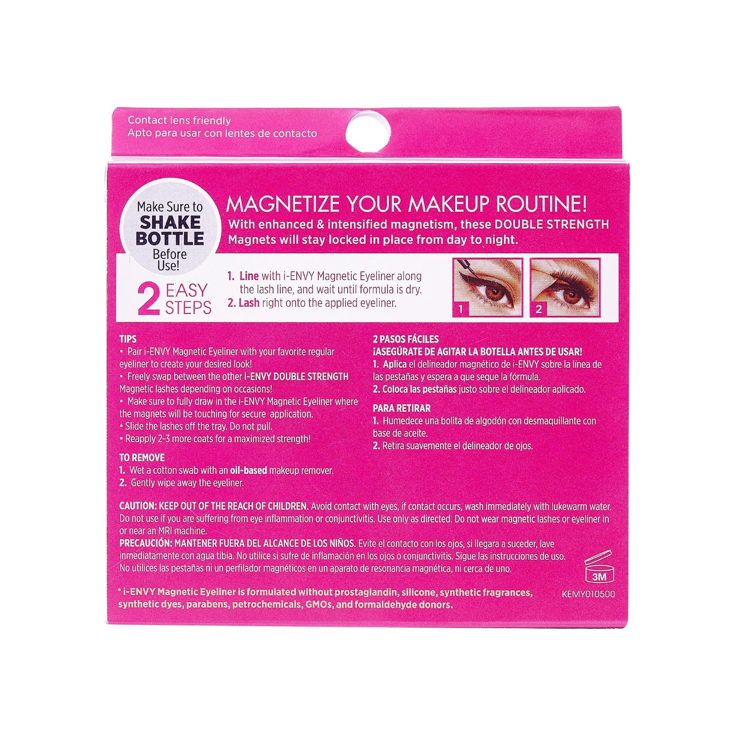 KISS i Envy Magnetic Eyeliner Wind Resistant, Last Up To 16hrs