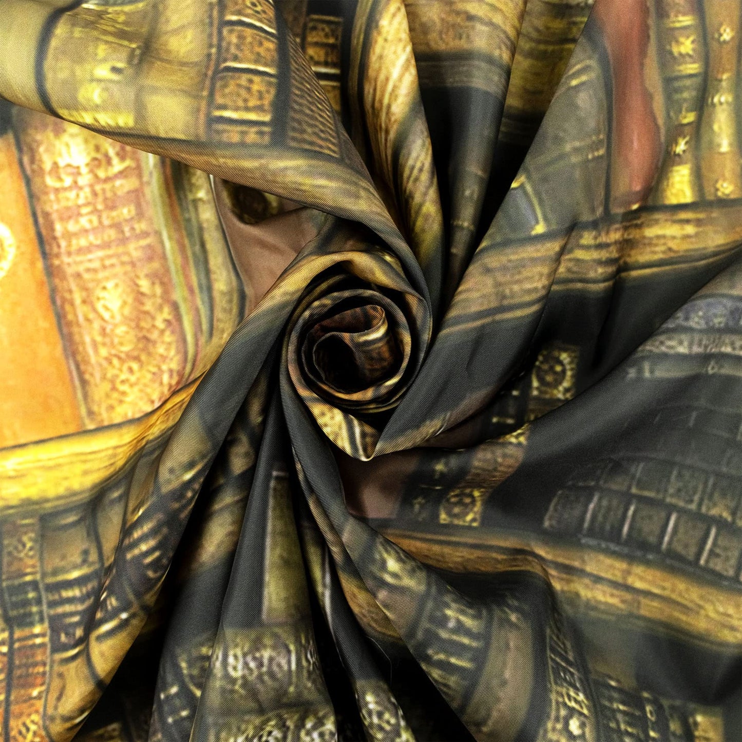 LB Witch Shower Curtain Magic Book Shelf Flying Broom Shower Curtains for Bathroom Magical Wood Cabin Halloween Bathroom Curtain,72x72 Inches Waterproof Fabric Shower Curtain Set with Hooks