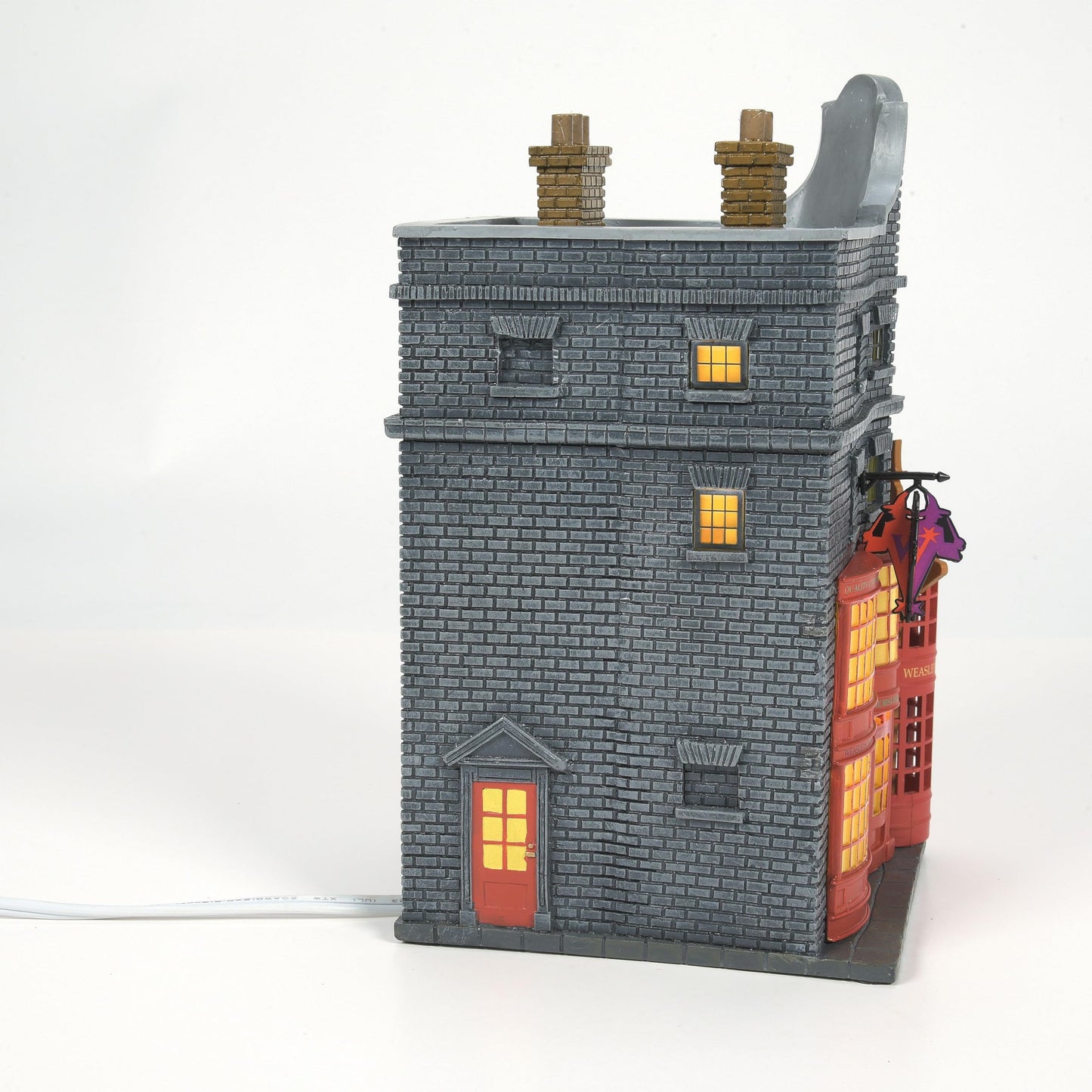 Department 56 Harry Potter Village Weasleys' Wizard Wheezes Lit Building, 8.11 Inch, Multicolor (6005615)