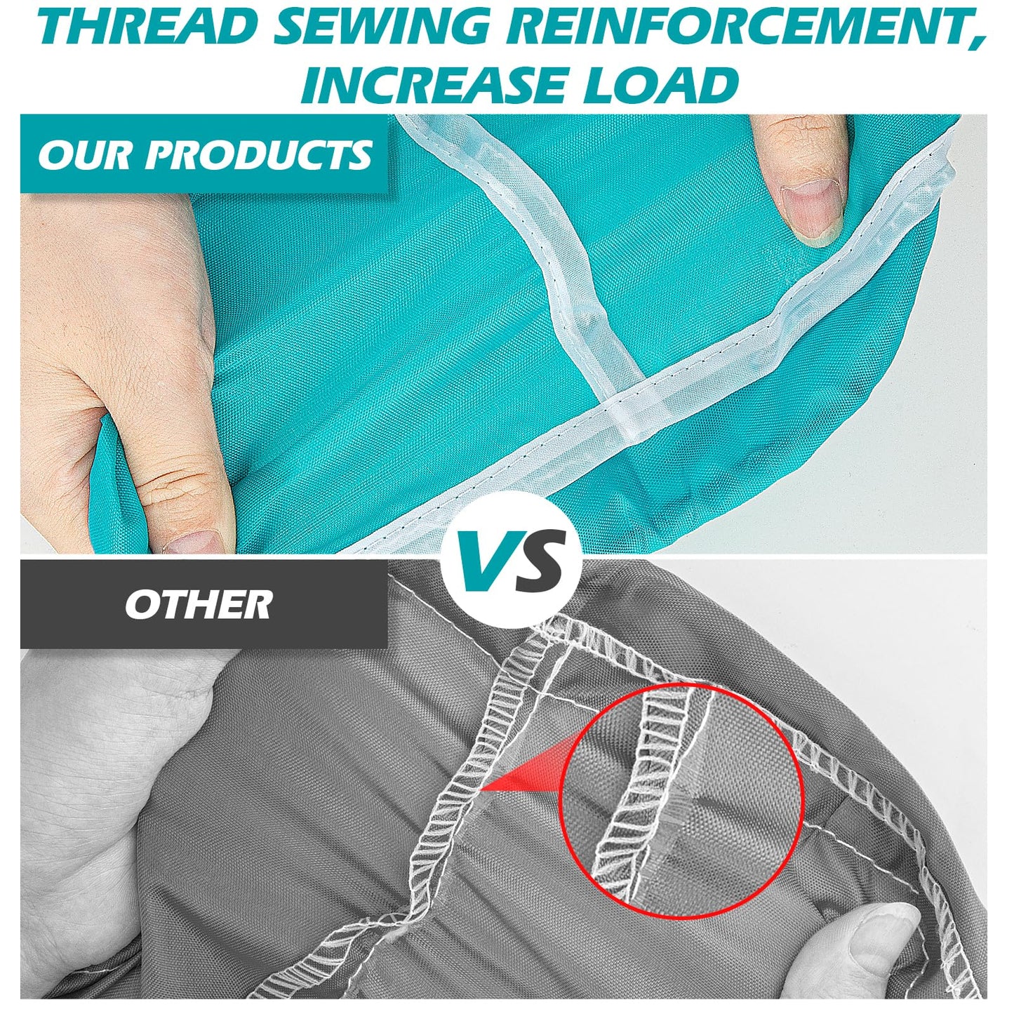 Isink Laundry Bag,2 Pack Travel Laundry Bags for Dirty Clothes,Large Laundry Bags for Camping & Traveling,Dirty Clothes Travel Bag,24" x 36" (Cyan + Gray)