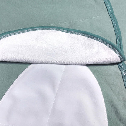 Enrich YLife Swaddle Sack for Baby Babies 3-Ways Adjustable Swaddling Sleeping Bag Cotton Wearable Blanket for Newborn Boys and Girls (Cyan, 3-6 Months)