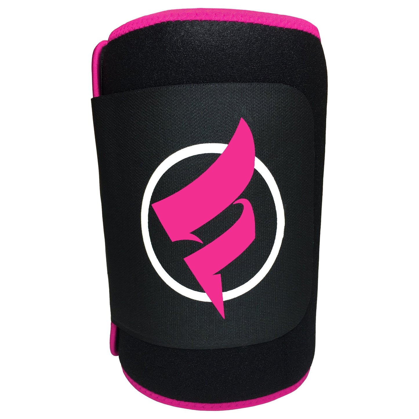 Fitru Waist Trimmer Sauna Ab Belt for Women & Men - Waist Trainer Stomach Wrap Pink