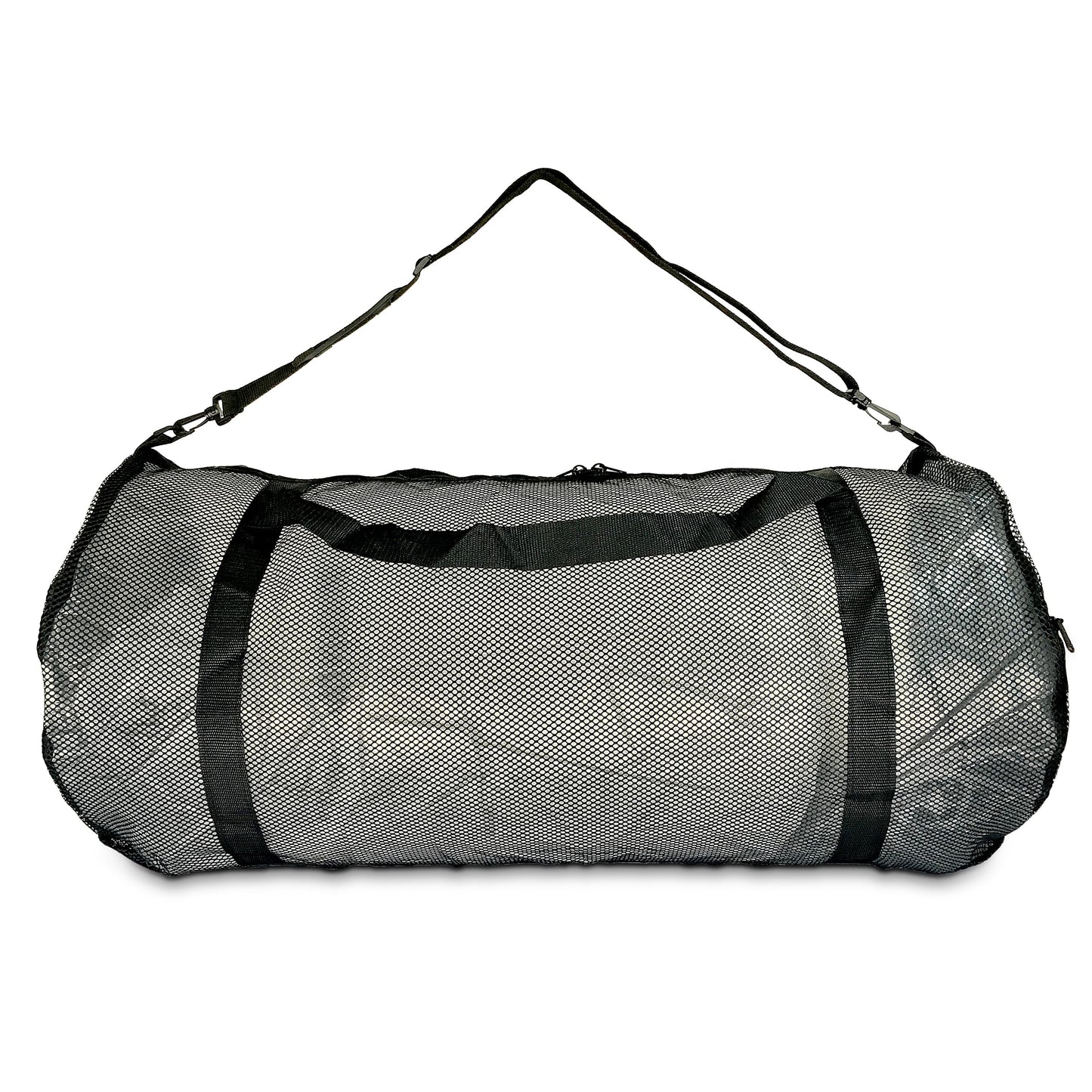 Kraken Aquatics Mesh Duffle Bag with Shoulder Strap | Large Dive Bag for Scuba Diving Gear, Snorkeling, Freediving, Spearfishing, Swimming & Beach | Heavy-Duty Mesh Duffel Bag for Quick Drying | XL