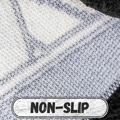 Halloween Bathroom Rug Black and White Horror Decorations Non Slip Coffin Bath Mats for Bathroom Bedroom Cute Runner Gothic Home Decor Scary Funny Mummy Carpet 18x47 inch