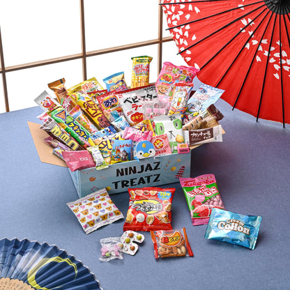 40 Japanese Candy & snack box and other popular sweets (box)