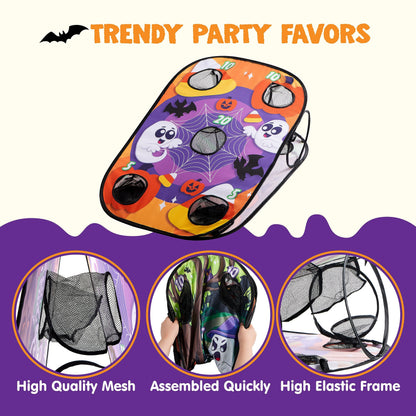 JOYIN Halloween Toss Game Board with Bean Bag for Kids Outdoor Toys, Halloween Party Favor, Beach Yard Outdoor Activities, Family Party Supplies，Camping Outside Play Toy