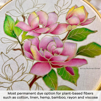 Jacquard Procion MX Tie Dye Powder Teal, 8 Ounce Jar for Fabric and Clothing | Permanent and Washfast