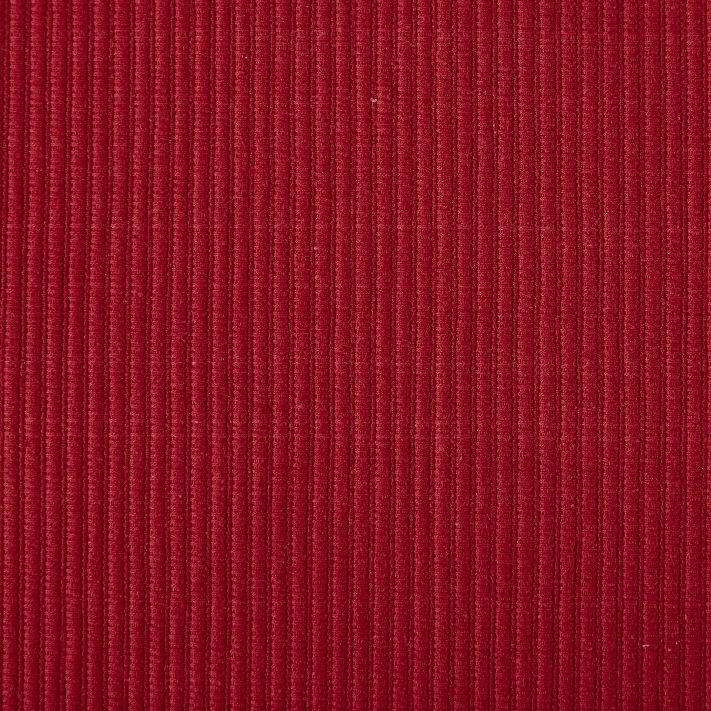 DII 100% Cotton Ribbed Everyday Basic Placemat (Set of 6), 13 x 9, Cardinal Red