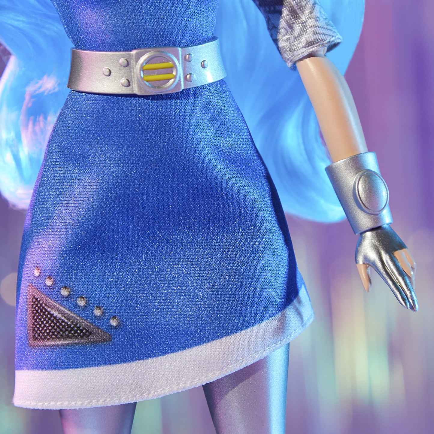 Disney Princess Zombies 3 Addison Fashion Doll - 12-Inch Doll with Long Blue Hair,Dress,Shoes,and Accessories.Toy for Kids Ages 6 Years Old and Up