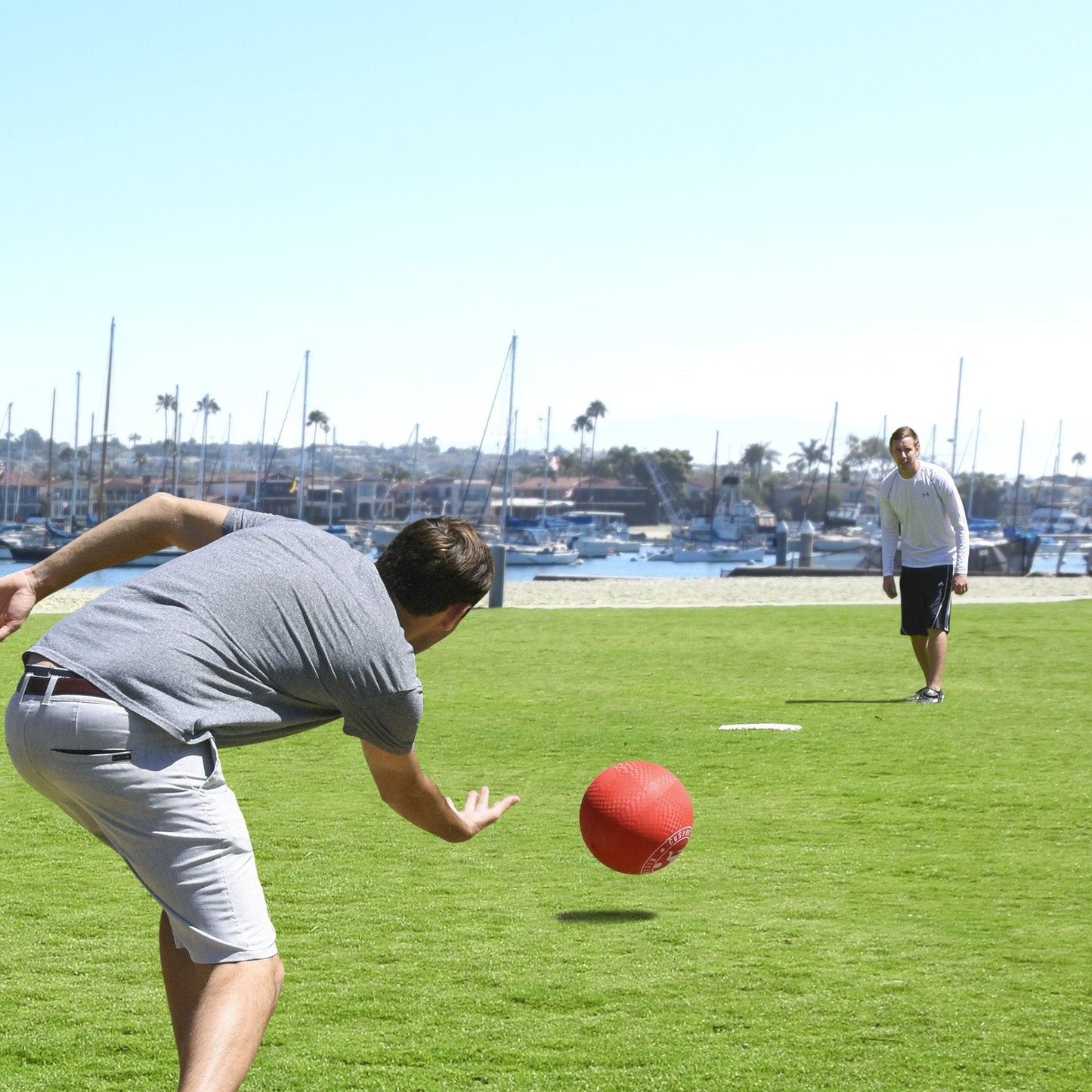 GoSports Official Kickball with Pump (2 Pack), 10 Inch