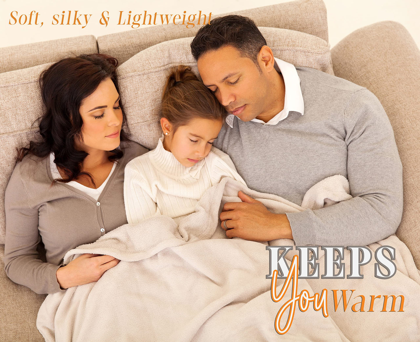 Elegant Comfort Lightweight Throw Blanket- Halloween Themed, Soft, Cozy and Plush- Perfect for Lounging This Spooky Season, 50 x 60 inches, Skull & Bones