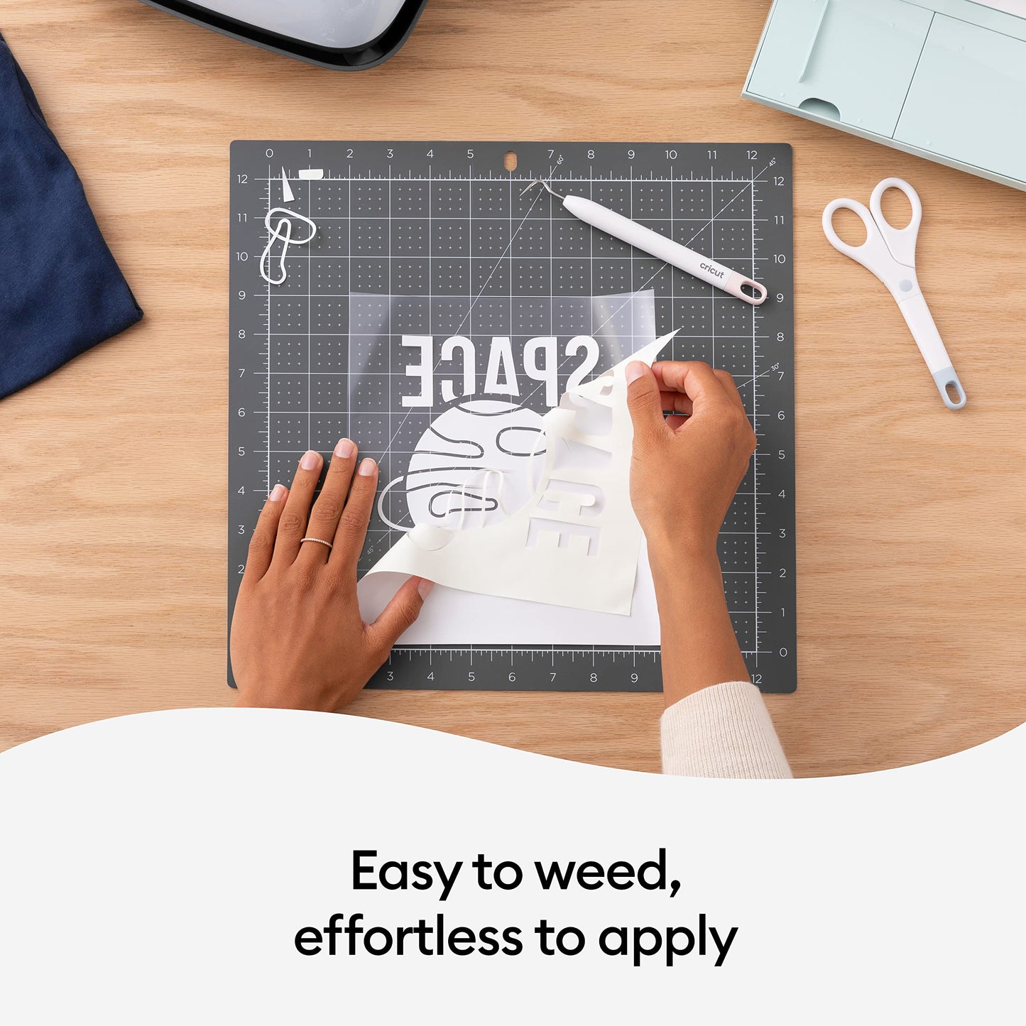 Cricut Everyday Iron On - Glow in The Dark, 2ft Roll (12'x24') - HTV Heat Transfer Vinyl for Shirts, Apparel, Hats & More - Compatible with Maker & Explore Machines