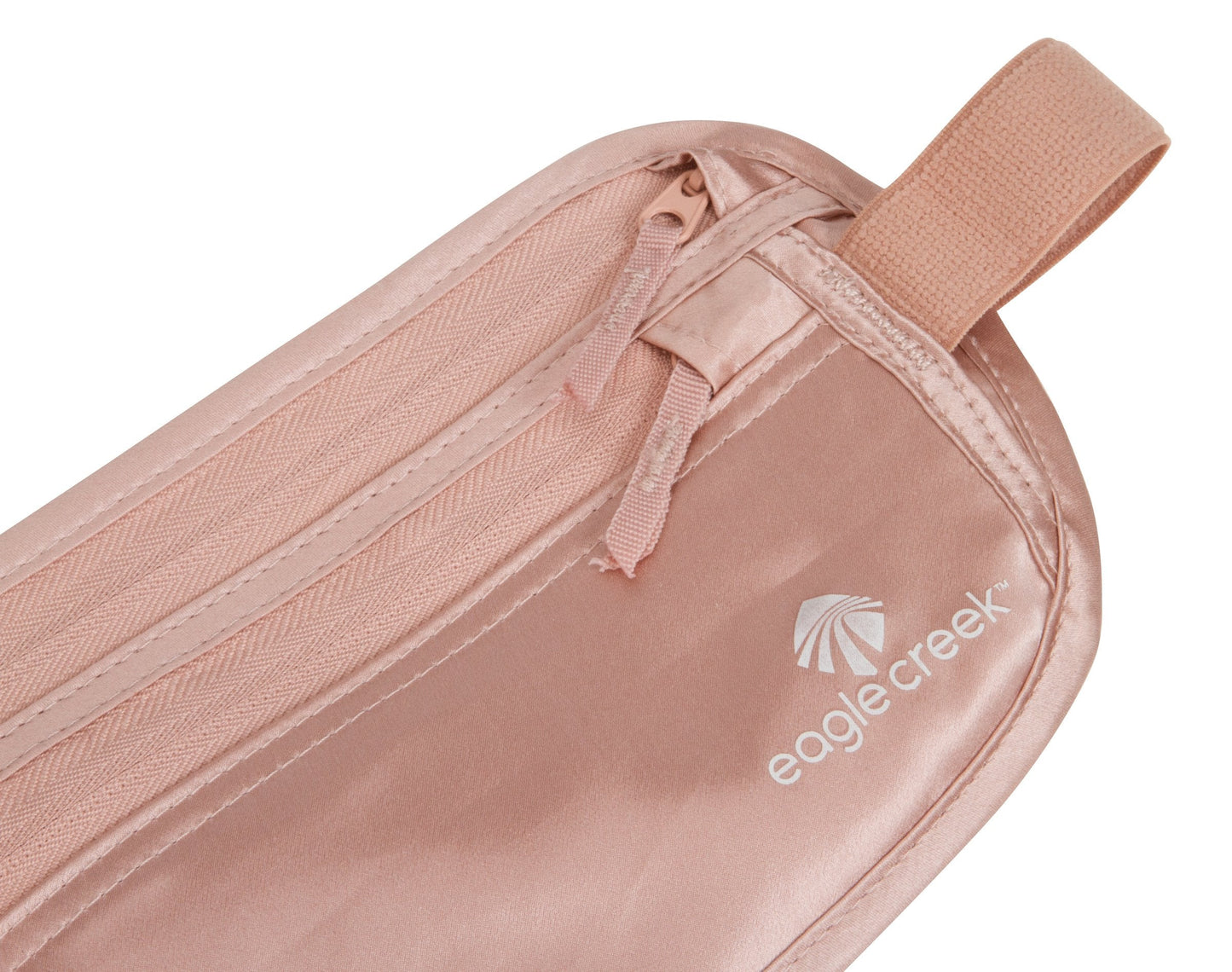 Eagle Creek Silk Undercover Money Belt - Travel Essentials Belt Bag Made with Breathable, Washable Silk, with Sweat-Resistant Coating, Rose