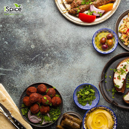 iSpice - MIDDLE EASTERN SEASONING World Flavor Super Spice Blend | All Natural | Ready to use as is | No preparation is necessary