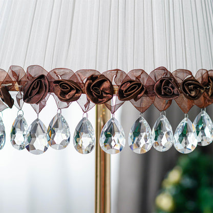 H&D 10pcs 50mm Chandelier Crystal Prisms Pendants - Clear Crystal Teardrops Parts